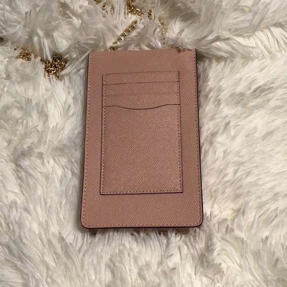 Pristine condition,used once Coach pink crossbody phone case. - Picture 4 of 5
